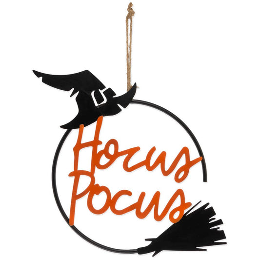 16" Dia Hocus Pocus Halloween Sign