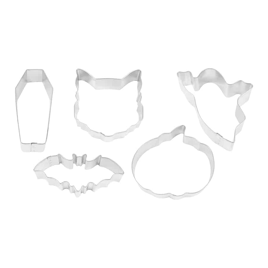 Halloween Cookie 5 PC Cutter Set