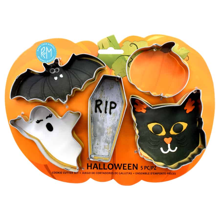 Halloween Cookie 5 PC Cutter Set