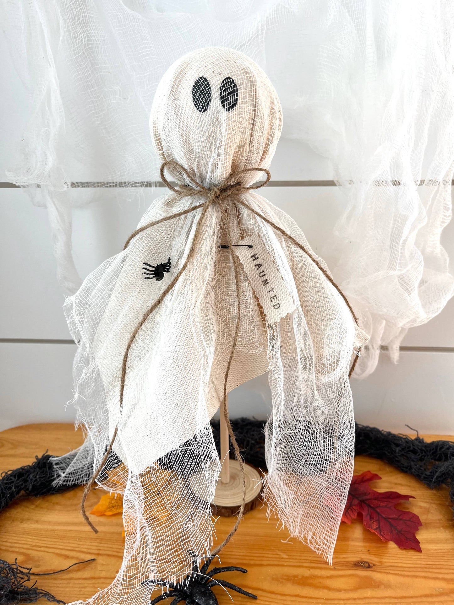 Rustic Primitive Halloween Ghost Home Decor-3 Sizes