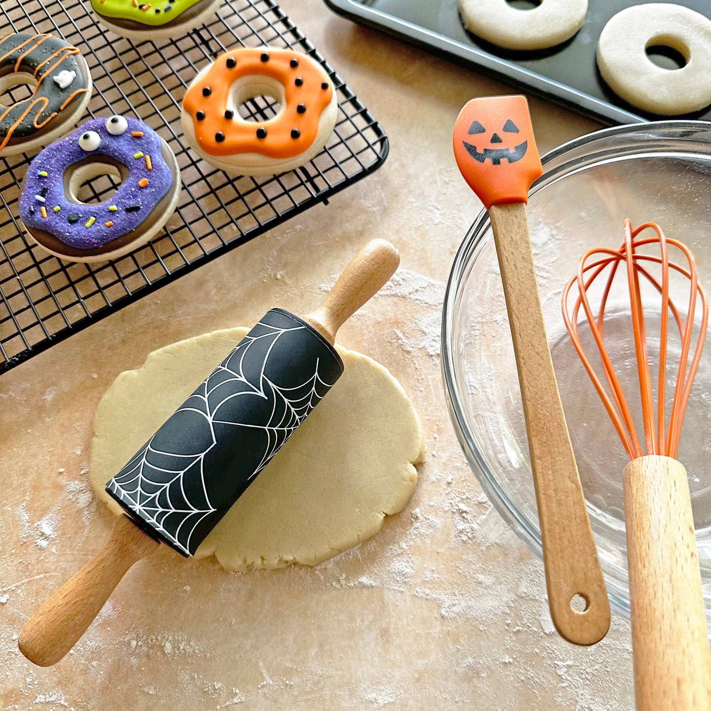 Halloween 3PC Mini Baking Set