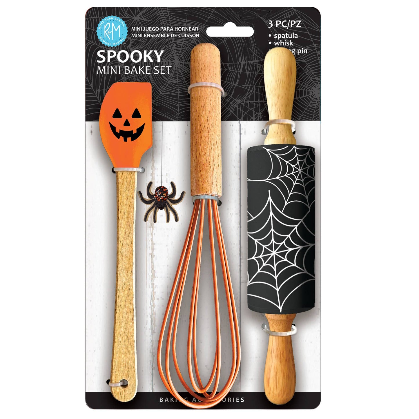 Halloween 3PC Mini Baking Set