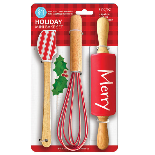 Holiday 3PC Mini Baking Set