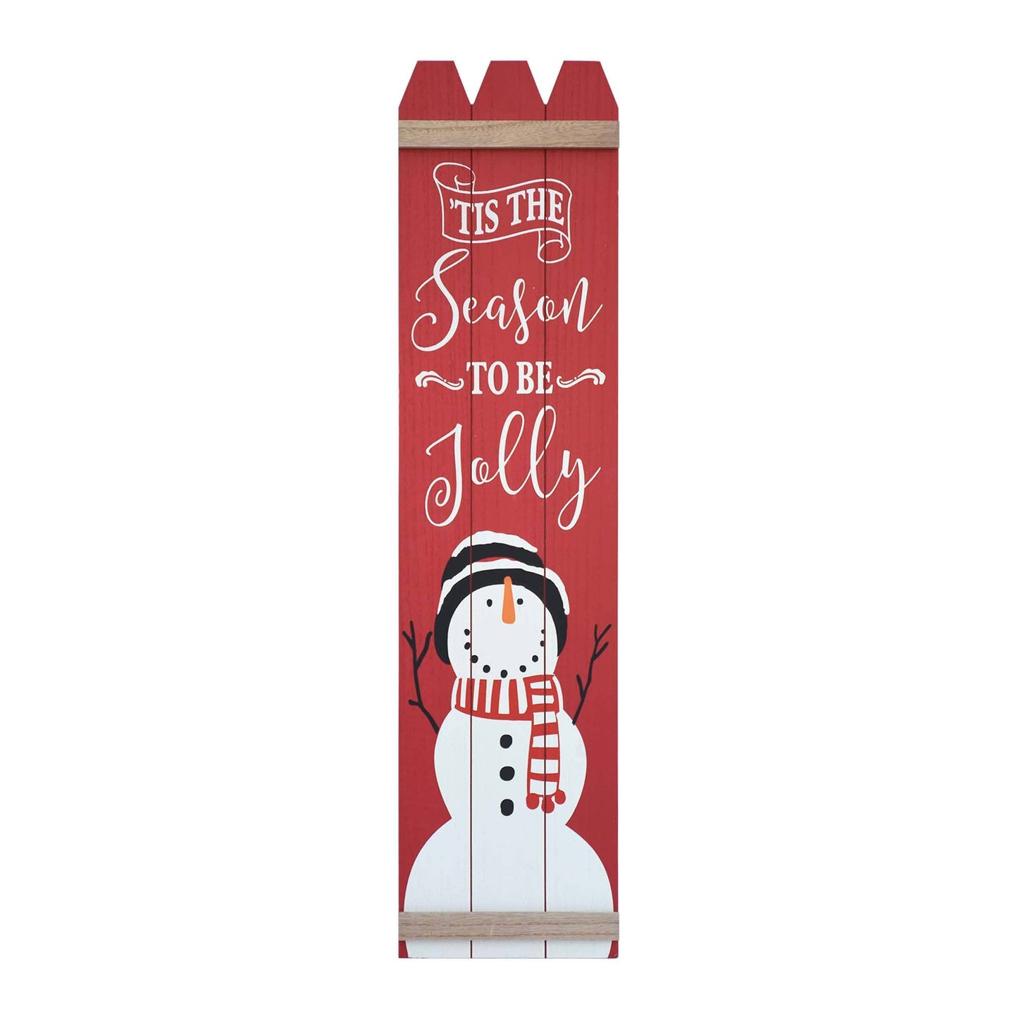 Tis the Season to be Jolly Christmas Wood Wall Plaque