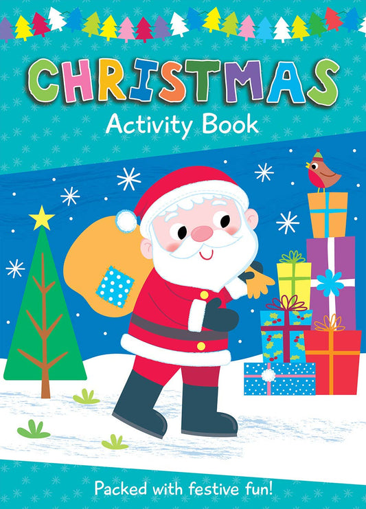 Santa Christmas Colouring Activity Book