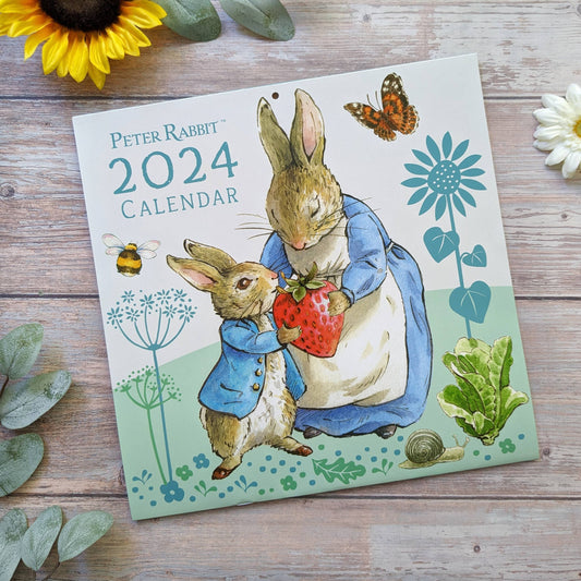 2024 Large Square Calendar - Peter Rabbit